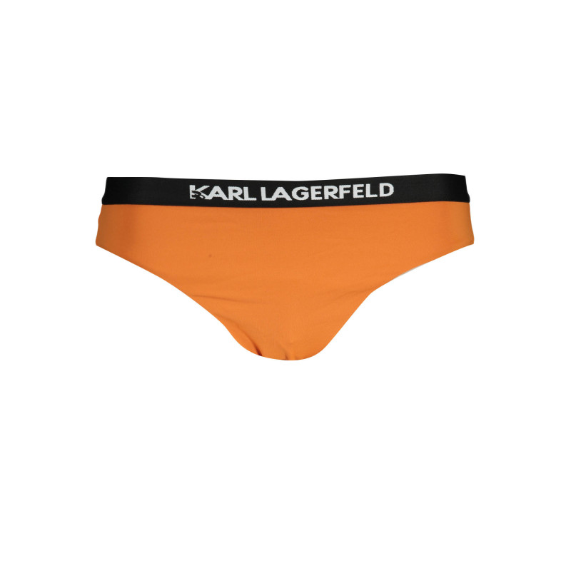 KARL LAGERFELD BEACHWEAR SWIMSUIT BOTTOM WOMEN ORANGE