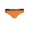 KARL LAGERFELD BEACHWEAR BAS DE MAILLOT DE BAIN FEMME ORANGE