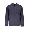 SWEAT-SHIRT ZIPPÉ BLEU POUR HOMME GIAN MARCO VENTURI