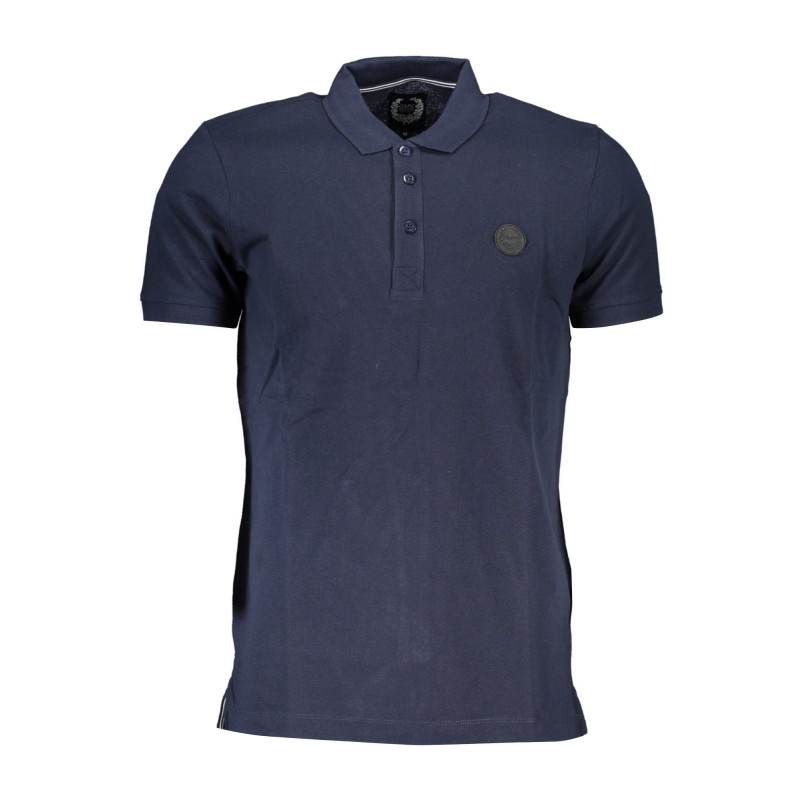Polo à manches courtes pour homme Gian Marco Venturi, bleu