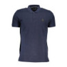 Polo à manches courtes pour homme Gian Marco Venturi, bleu