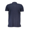 Polo à manches courtes pour homme Gian Marco Venturi, bleu