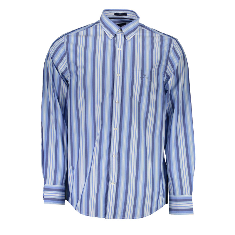 GANT LONG SLEEVE SHIRT MEN BLUE