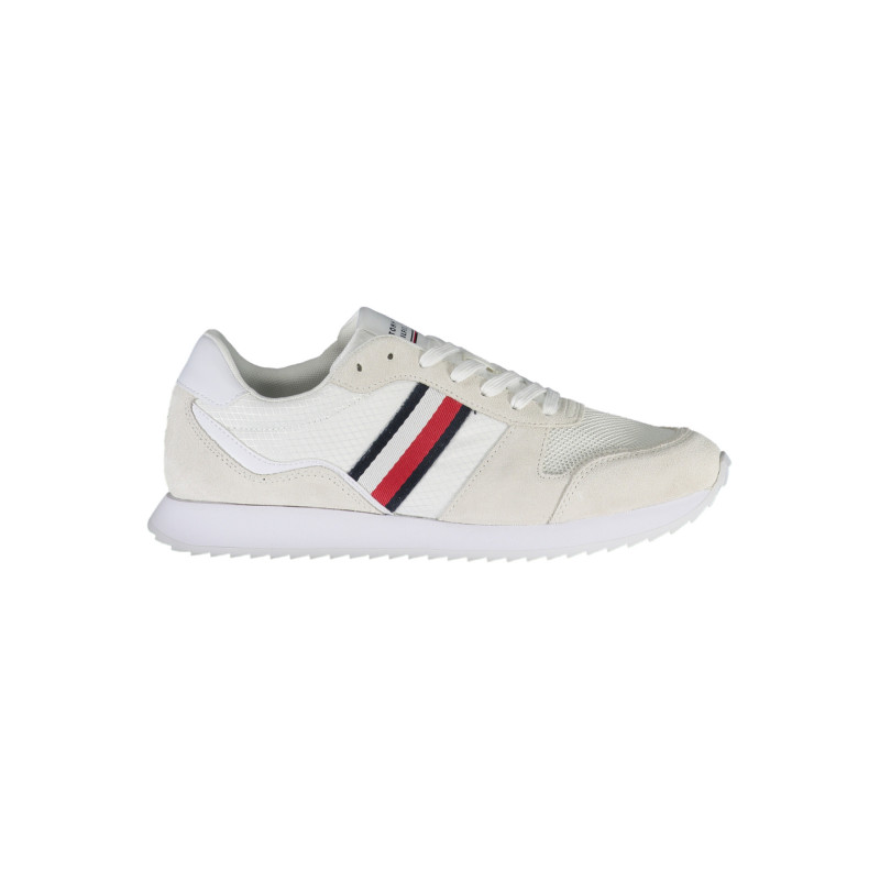 CHAUSSURES DE SPORT POUR HOMMES TOMMY HILFIGER BLANCHES