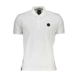 Polo à manches courtes pour homme Gian Marco Venturi, blanc