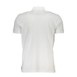 Polo à manches courtes pour homme Gian Marco Venturi, blanc