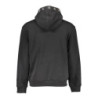 Sweat-shirt zippé noir Calvin Klein pour homme