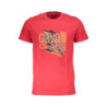 CAVALLI CLASS SHORT SLEEVE T-SHIRT MEN RED