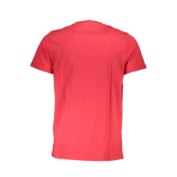 T-SHIRT À MANCHES COURTES CAVALLI CLASS HOMME ROUGE