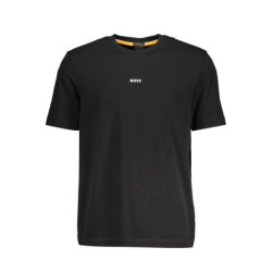 BOSS SHORT SLEEVE T-SHIRT MEN BLACK
