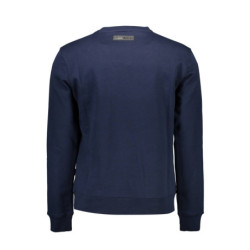 PLEIN SPORT SWEATSHIRT WITHOUT ZIP MEN BLUE