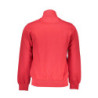 LA MARTINA RED MEN'S ZIP-UP SWEATSHIRT