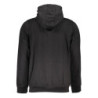 GIAN MARCO VENTURI MEN'S BLACK ZIP-UP SWEATSHIRT