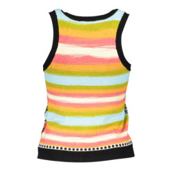 DESIGUAL WOMEN'S BLACK TANK TOP