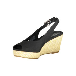TOMMY HILFIGER WOMEN'S SANDAL FOOTWEAR BLACK
