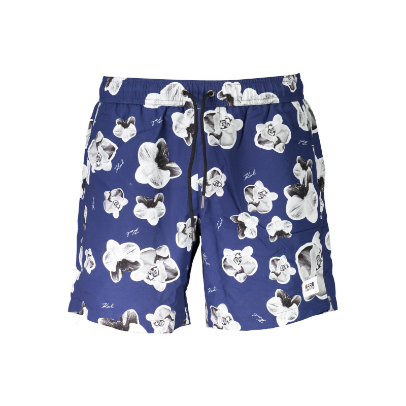 BAS DE MAILLOT DE BAIN KARL LAGERFELD BEACHWEAR HOMME BLEU
