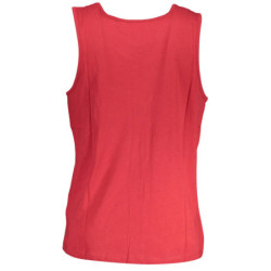 GIAN MARCO VENTURI MEN'S RED TANK TOP