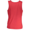 GIAN MARCO VENTURI MEN'S RED TANK TOP