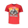 CAVALLI CLASS SHORT SLEEVE T-SHIRT MEN RED