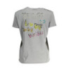 DESIGUAL SHORT SLEEVE T-SHIRT WOMEN GREY
