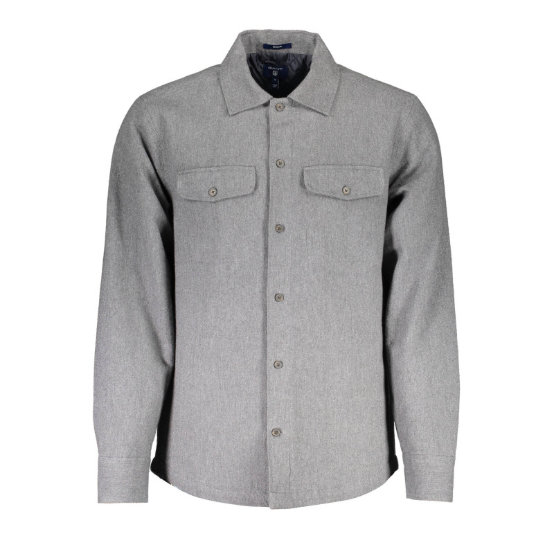 GANT LONG SLEEVE SHIRT MEN GREY