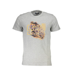 CAVALLI CLASS SHORT SLEEVE T-SHIRT MEN GREY