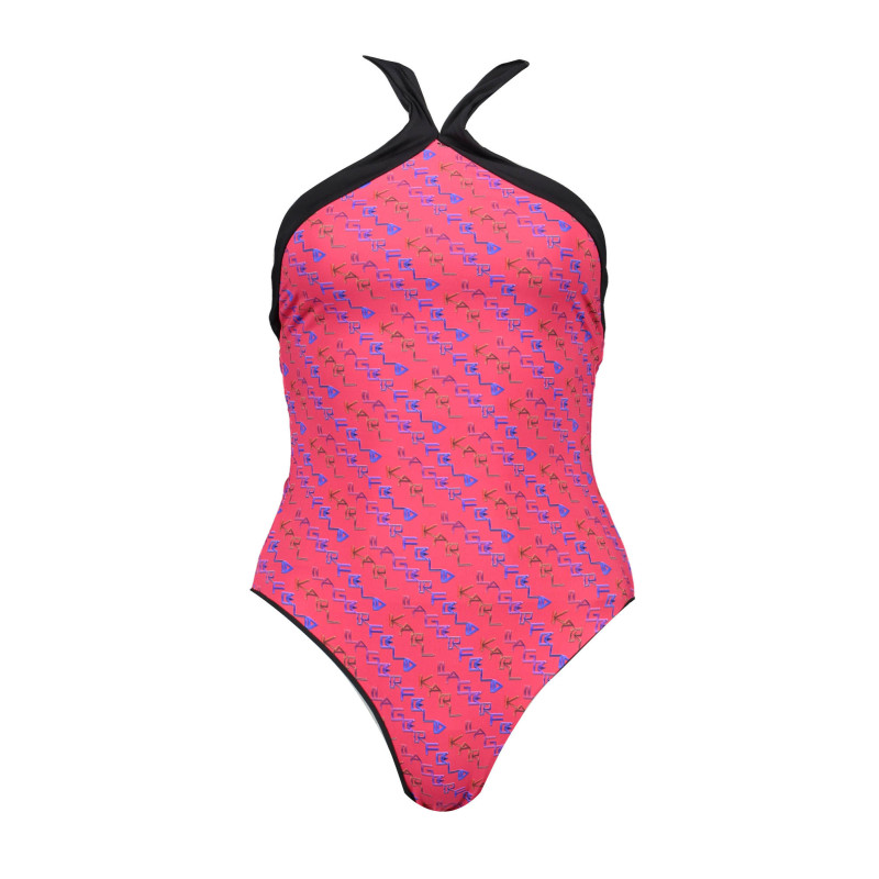 Maillot de bain une pièce Karl Lagerfeld Beachwear pour femme Rouge