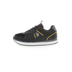 US POLO BEST PRICE MEN'S SPORTS FOOTWEAR BLACK