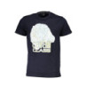 T-SHIRT À MANCHES COURTES CAVALLI CLASS HOMME BLEU