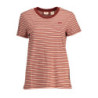 LEVI'S WOMEN'S SHORT SLEEVE T-SHIRT RED