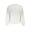 Sweat-shirt zippé homme Calvin Klein blanc