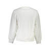 Sweat-shirt zippé homme Calvin Klein blanc