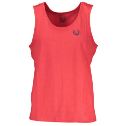GIAN MARCO VENTURI MEN'S RED TANK TOP