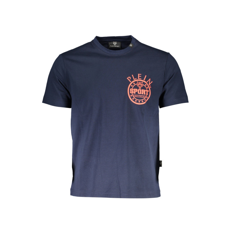 PLEIN SPORT SHORT SLEEVE T-SHIRT MEN BLUE