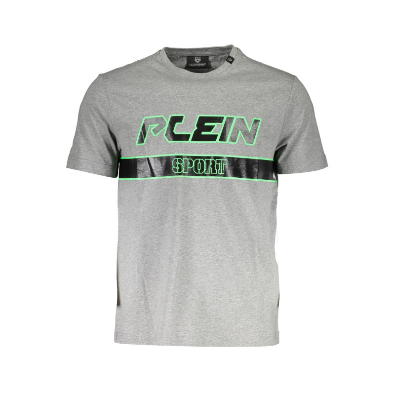 PLEIN SPORT SHORT SLEEVE T-SHIRT MEN GREY