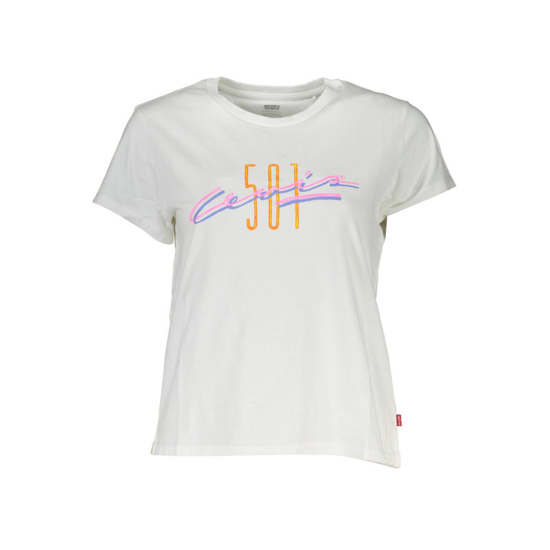 T-SHIRT À MANCHES COURTES LEVI'S FEMME BLANC