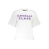 CAVALLI CLASS SHORT SLEEVE T-SHIRT WOMEN WHITE