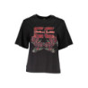 T-SHIRT À MANCHES COURTES CAVALLI CLASS FEMME NOIR