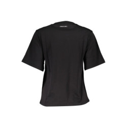 T-SHIRT À MANCHES COURTES CAVALLI CLASS FEMME NOIR