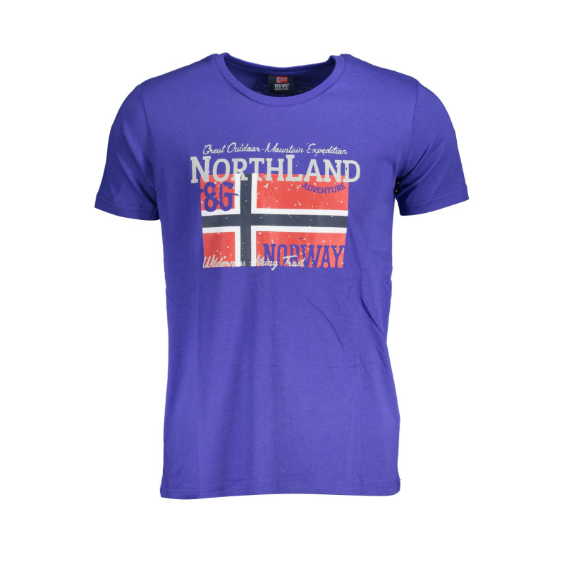 NORWAY 1963 MEN'S SHORT SLEEVE T-SHIRT BLUE