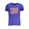 NORWAY 1963 MEN'S SHORT SLEEVE T-SHIRT BLUE