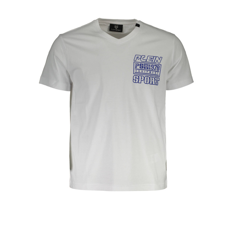 PLEIN SPORT SHORT SLEEVE T-SHIRT MEN WHITE