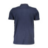 Polo à manches courtes pour homme Gian Marco Venturi, bleu