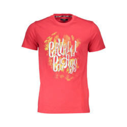 CAVALLI CLASS SHORT SLEEVE T-SHIRT MEN RED