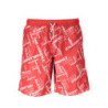 KARL LAGERFELD BEACHWEAR SWIMSUIT MEN'S BOTTOM RED