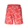 KARL LAGERFELD BEACHWEAR SWIMSUIT MEN'S BOTTOM RED