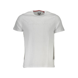 GIAN MARCO VENTURI MEN'S SHORT SLEEVE T-SHIRT WHITE