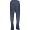 GIAN MARCO VENTURI MEN'S BLUE TROUSERS