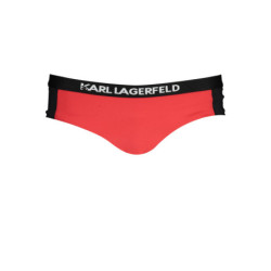 KARL LAGERFELD BEACHWEAR SWIMSUIT BOTTOM WOMEN RED