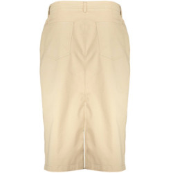 GANT WOMEN'S BEIGE LONGUETTE SKIRT